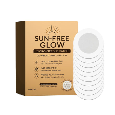 Sun-free Microneedle Patch in shade 10patches