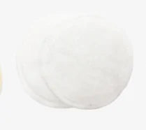 Makeup Pads in shade White