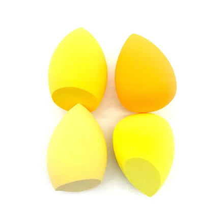 4pcs Makeup Sponge in shade Yellow