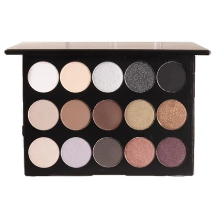 15 Shade Powdered Eyeshadow Palette in shade Dusk ESP14