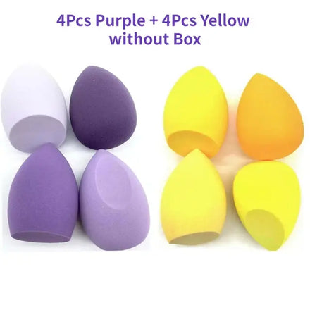 Makeup Blender Sponge in shade 4 Purple 4 Yellow