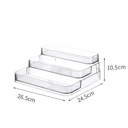 Bathroom Shelf Makeup Organizer in shade 3 Tier / â€Ž18.5D x 26W x 10H Centimeters
